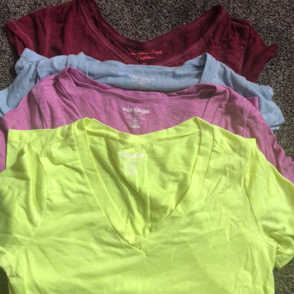 4 basic tees